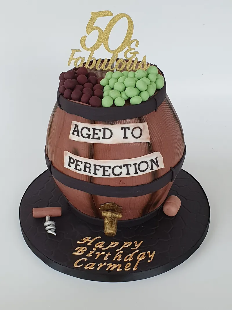 Personalised birthday cake
